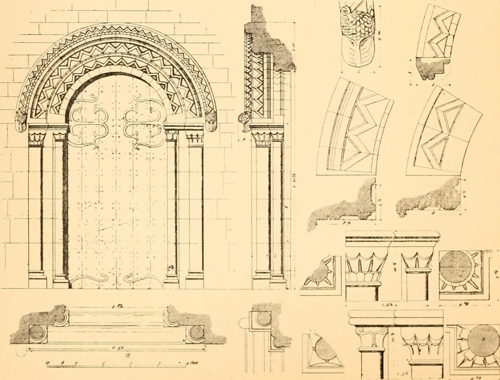 An illustration from Gothic architecture selected from various ancient edifices in England,, 1920, leaf 139