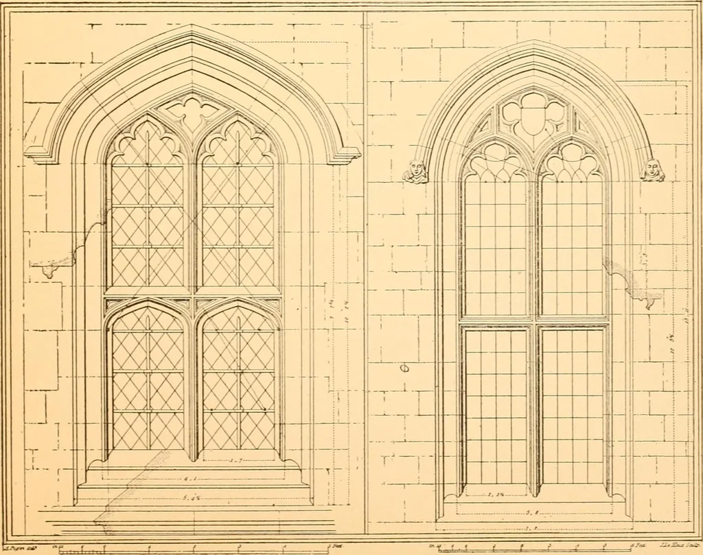 An illustration from Gothic architecture selected from various ancient edifices in England,, 1920, leaf 143