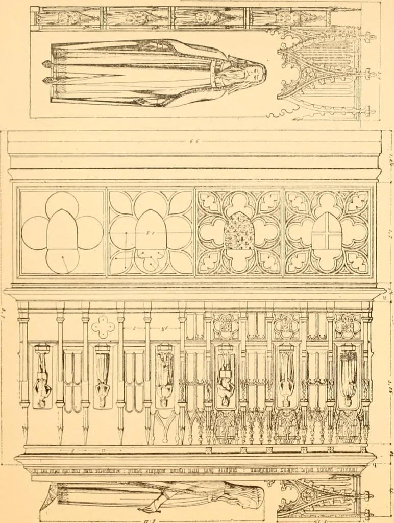 An illustration from Gothic architecture selected from various ancient edifices in England,, 1920, leaf 145