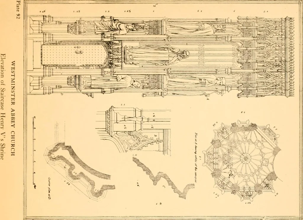 An illustration from Gothic architecture selected from various ancient edifices in England,, 1920, leaf 147