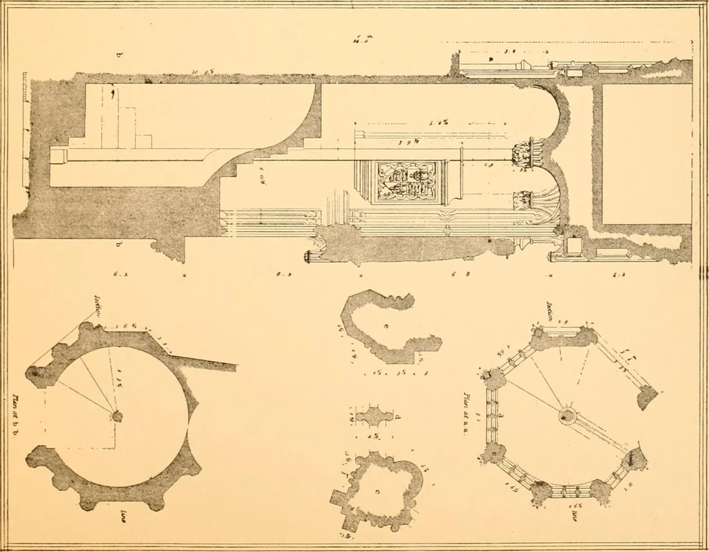 An illustration from Gothic architecture selected from various ancient edifices in England,, 1920, leaf 147