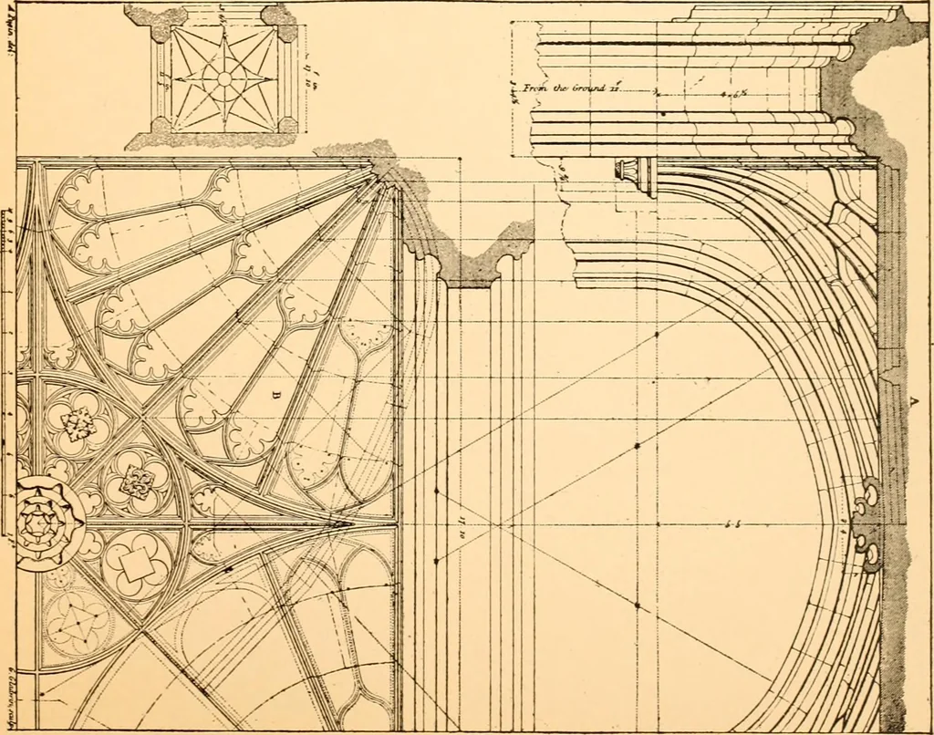 An illustration from Gothic architecture selected from various ancient edifices in England,, 1920, leaf 149