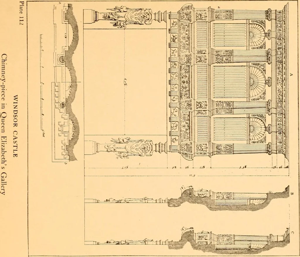 An illustration from Gothic architecture selected from various ancient edifices in England,, 1920, leaf 15