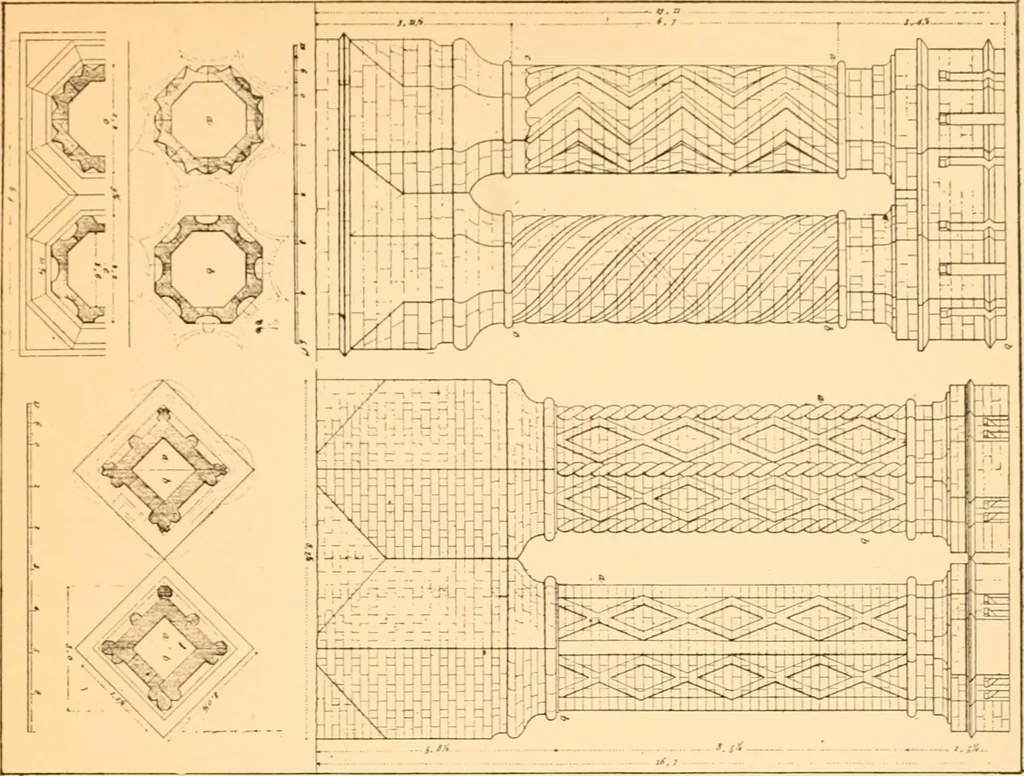 An illustration from Gothic architecture selected from various ancient edifices in England,, 1920, leaf 151