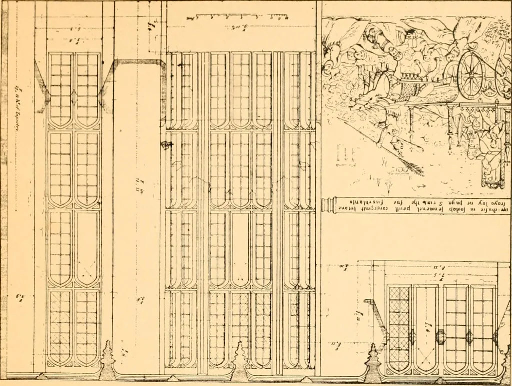 An illustration from Gothic architecture selected from various ancient edifices in England,, 1920, leaf 157