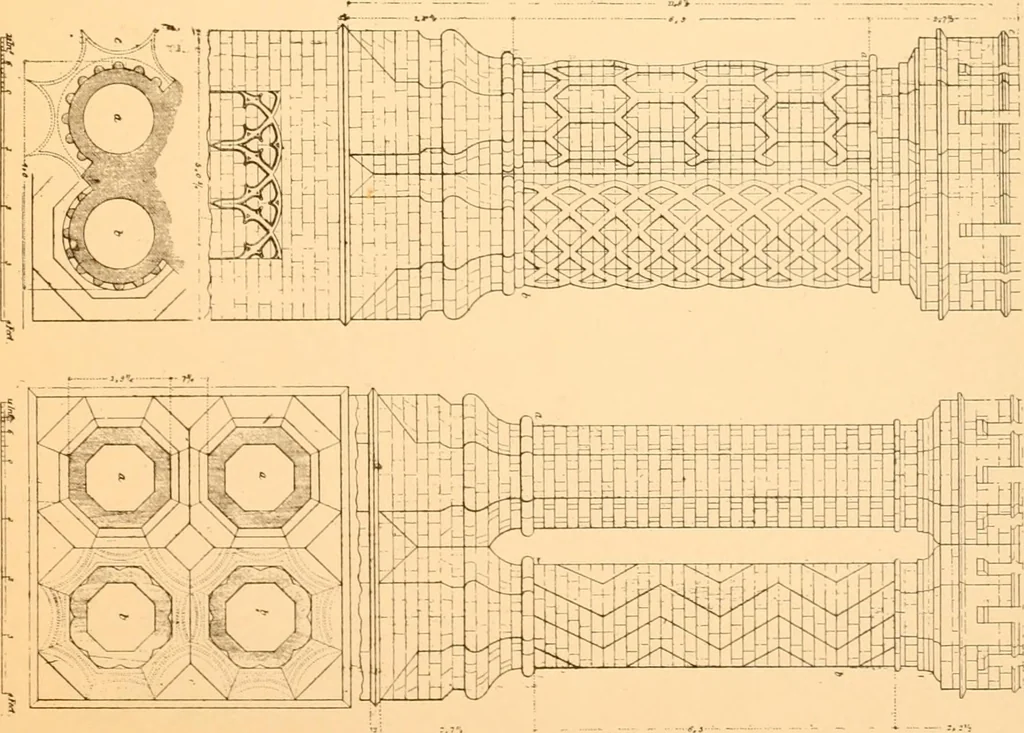 An illustration from Gothic architecture selected from various ancient edifices in England,, 1920, leaf 159