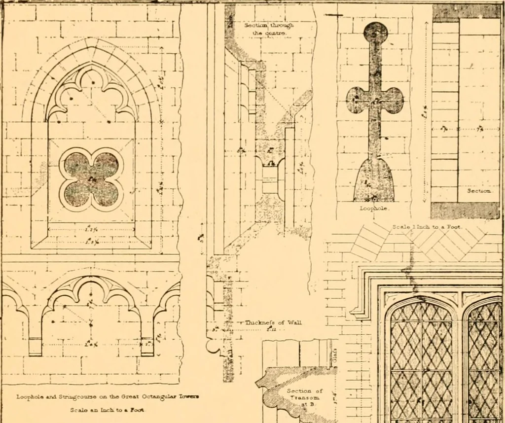 An illustration from Gothic architecture selected from various ancient edifices in England,, 1920, leaf 163
