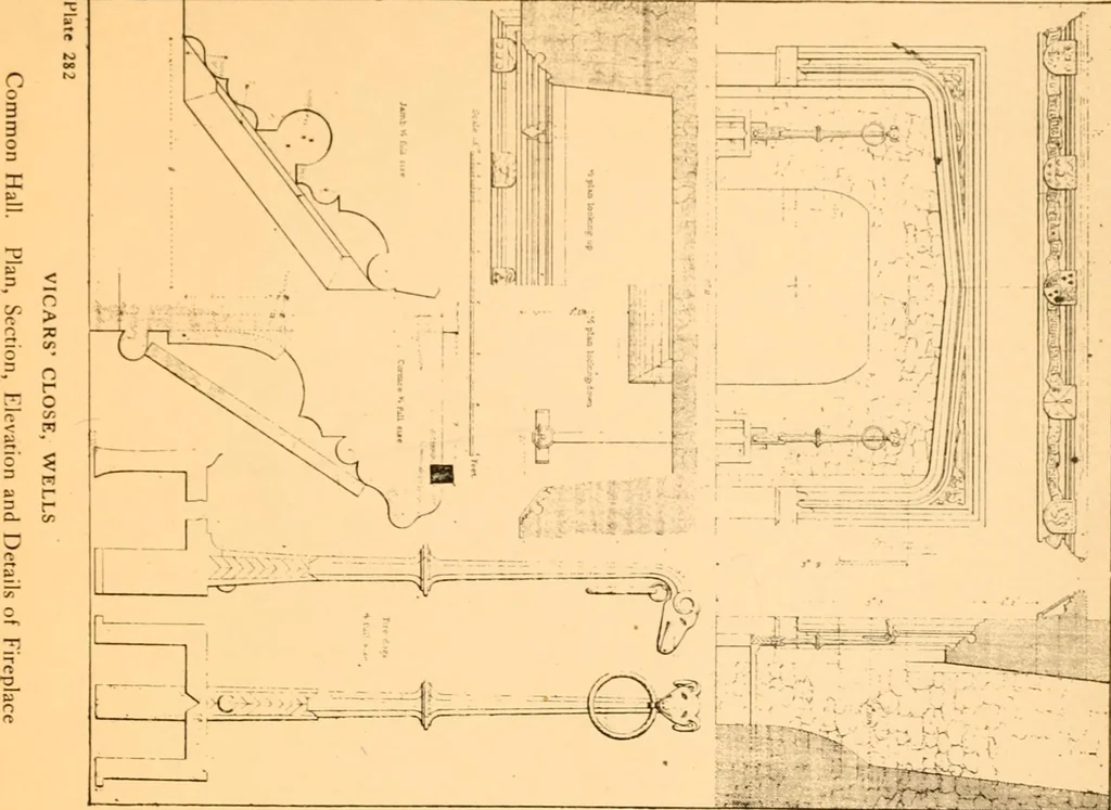 An illustration from Gothic architecture selected from various ancient edifices in England,, 1920, leaf 165