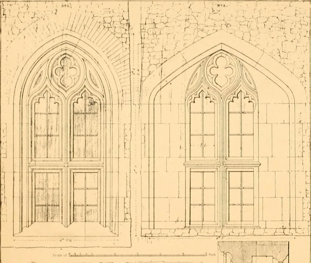 An illustration from Gothic architecture selected from various ancient edifices in England,, 1920, leaf 167