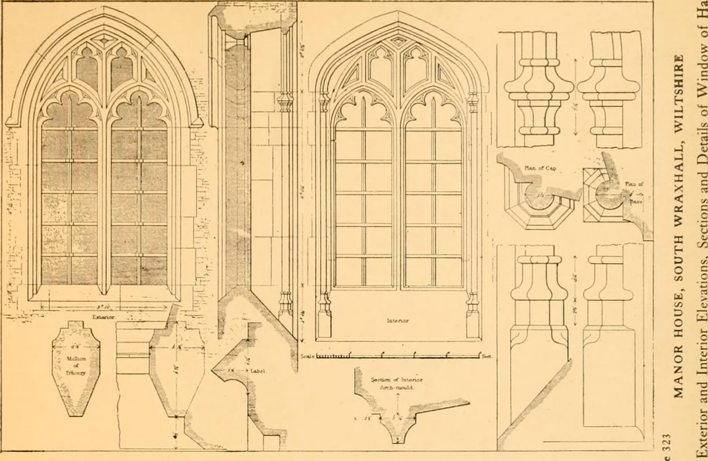 An illustration from Gothic architecture selected from various ancient edifices in England,, 1920, leaf 169