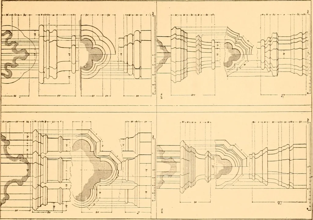 An illustration from Gothic architecture selected from various ancient edifices in England,, 1920, leaf 19