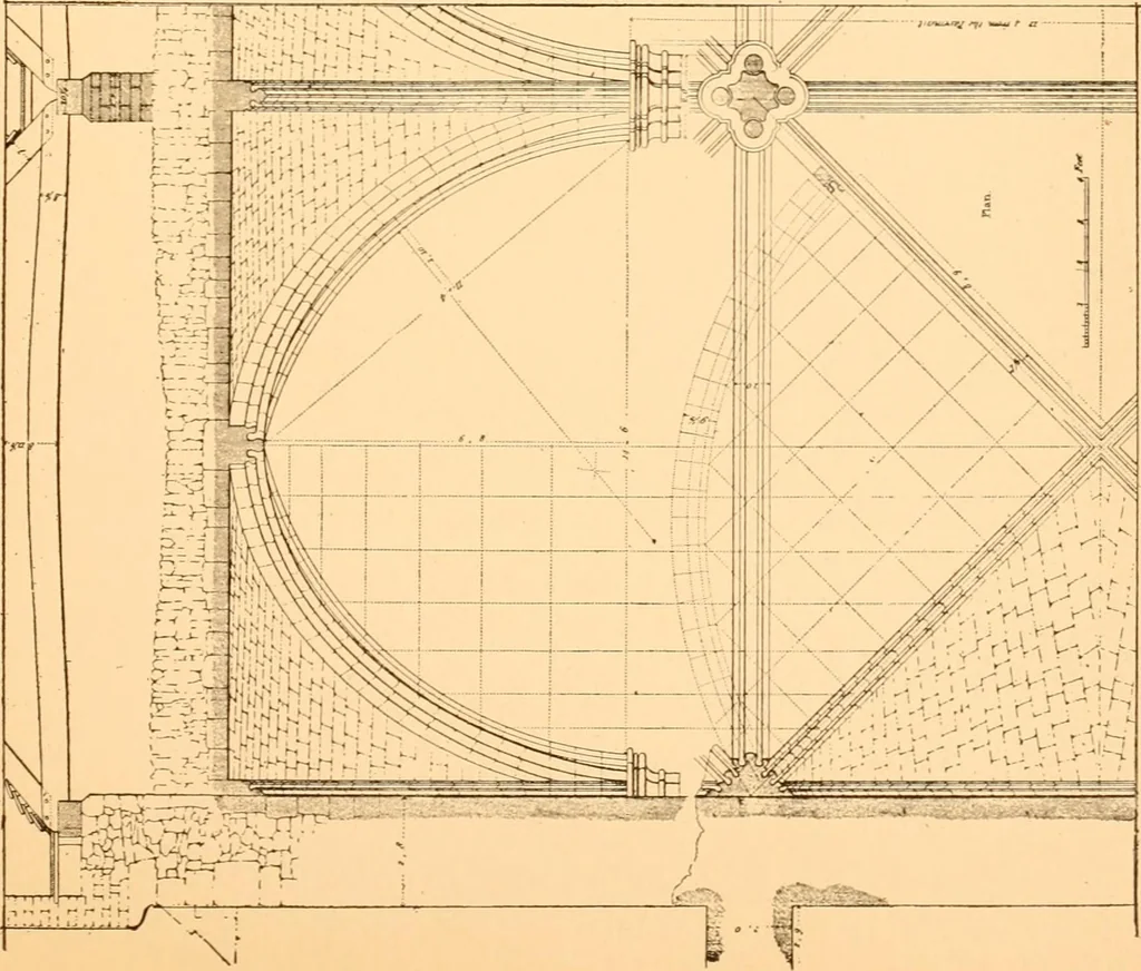 An illustration from Gothic architecture selected from various ancient edifices in England,, 1920, leaf 19
