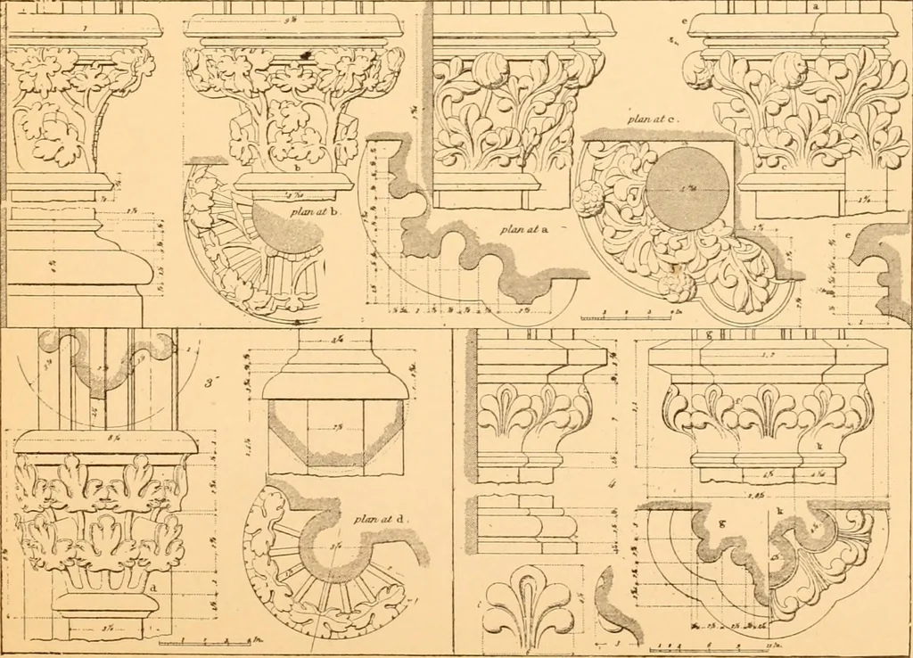An illustration from Gothic architecture selected from various ancient edifices in England,, 1920, leaf 21