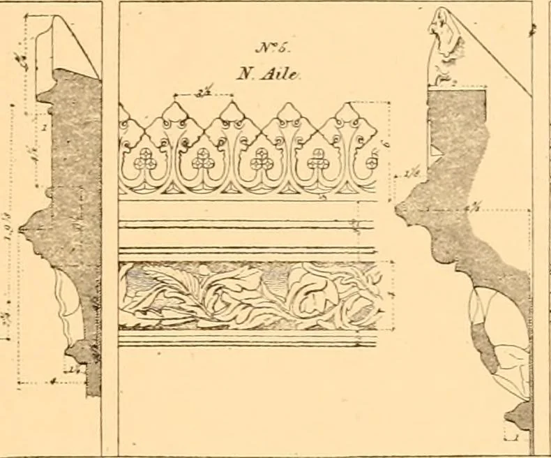 An illustration from Gothic architecture selected from various ancient edifices in England,, 1920, leaf 23