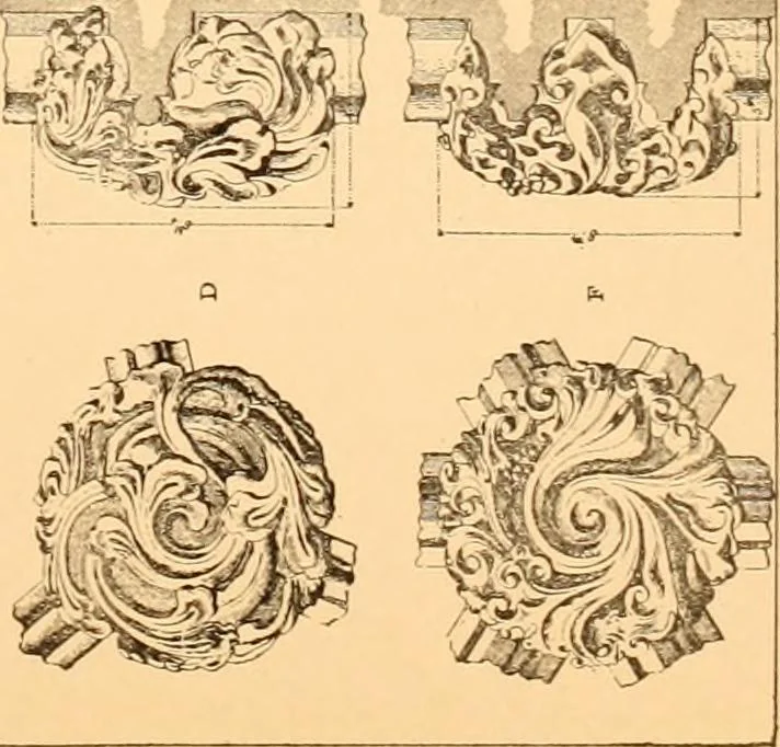 An illustration from Gothic architecture selected from various ancient edifices in England,, 1920, leaf 23
