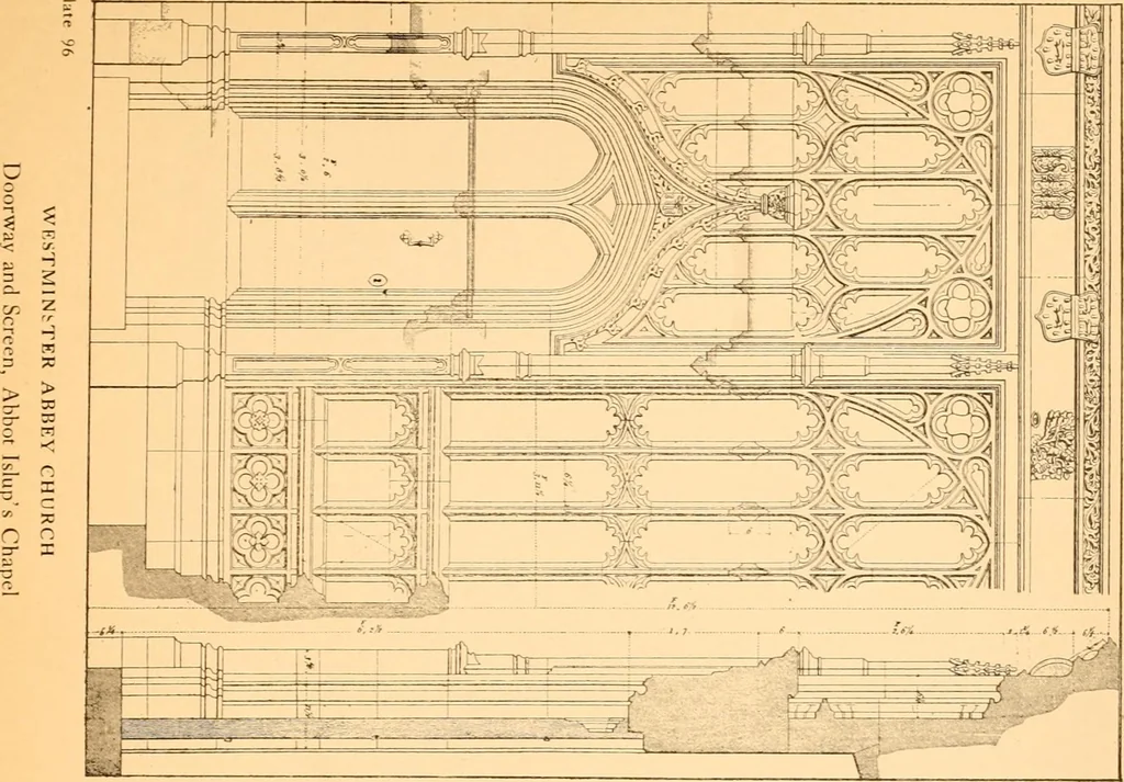 An illustration from Gothic architecture selected from various ancient edifices in England,, 1920, leaf 27