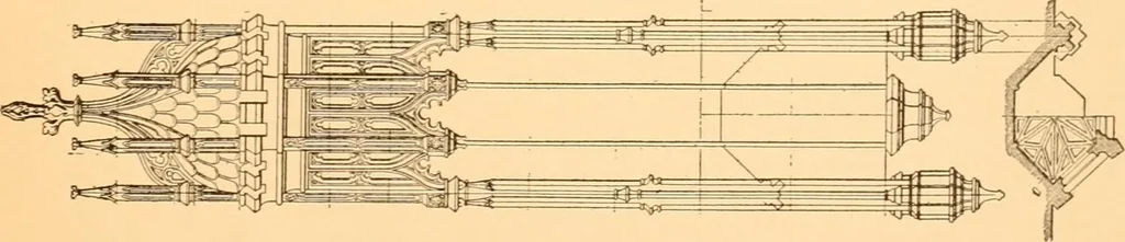 An illustration from Gothic architecture selected from various ancient edifices in England,, 1920, leaf 29