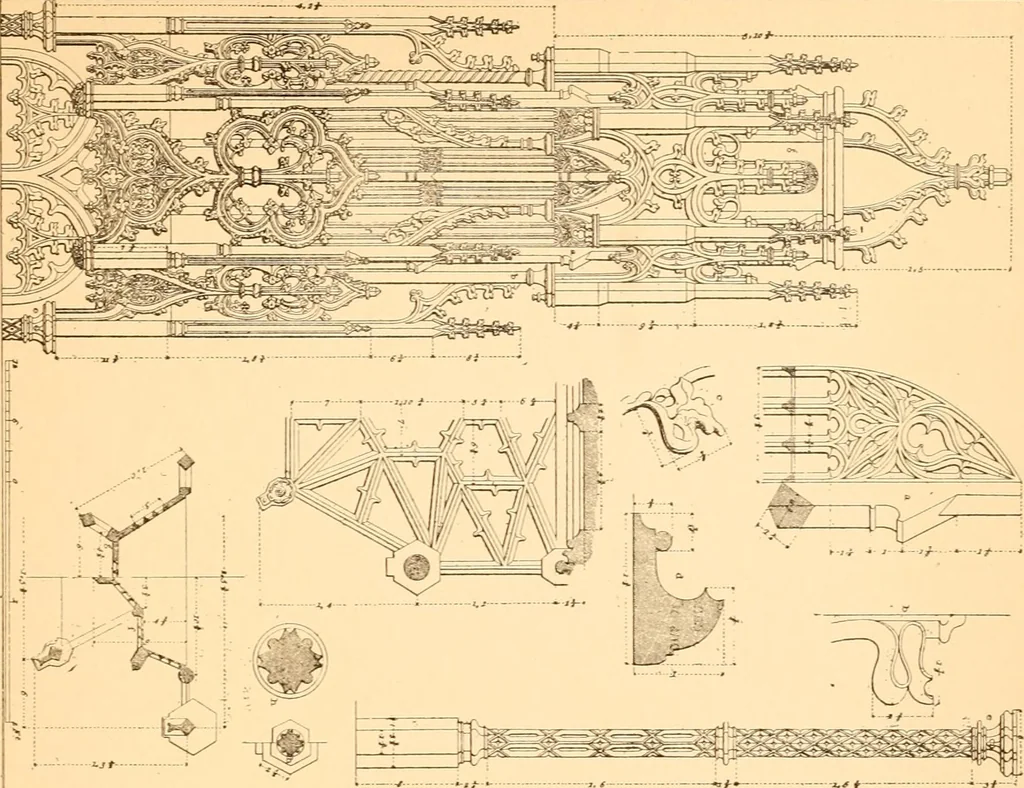 An illustration from Gothic architecture selected from various ancient edifices in England,, 1920, leaf 31
