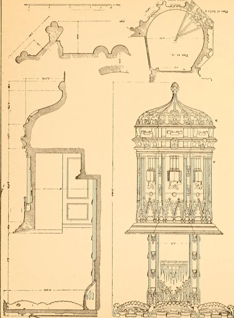 An illustration from Gothic architecture selected from various ancient edifices in England,, 1920, leaf 31