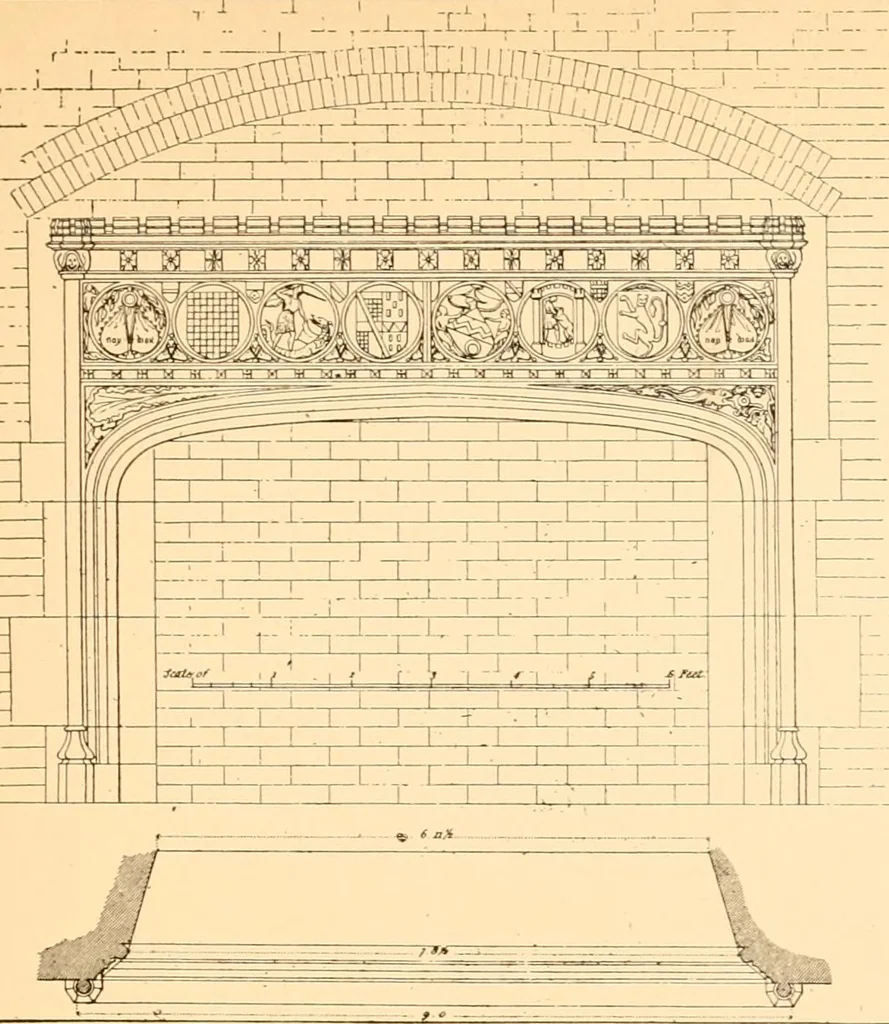 An illustration from Gothic architecture selected from various ancient edifices in England,, 1920, leaf 39