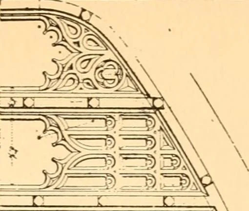 An illustration from Gothic architecture selected from various ancient edifices in England,, 1920, leaf 43
