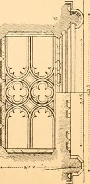 An illustration from Gothic architecture selected from various ancient edifices in England,, 1920, leaf 47