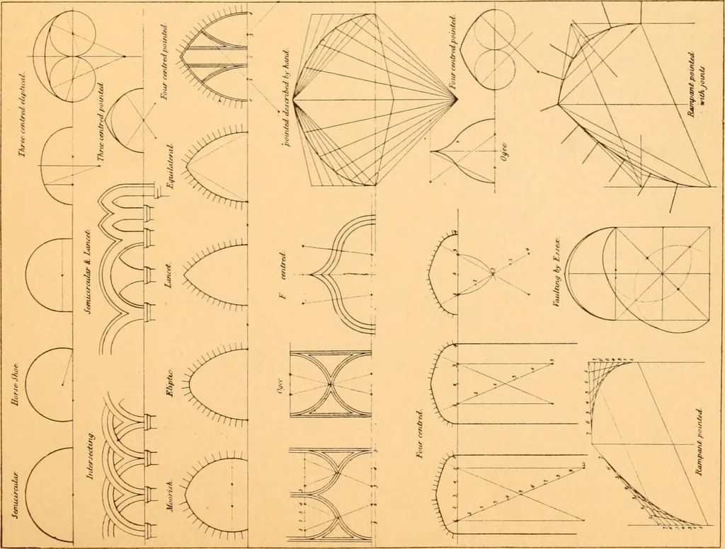 An illustration from Gothic architecture selected from various ancient edifices in England,, 1920, leaf 5