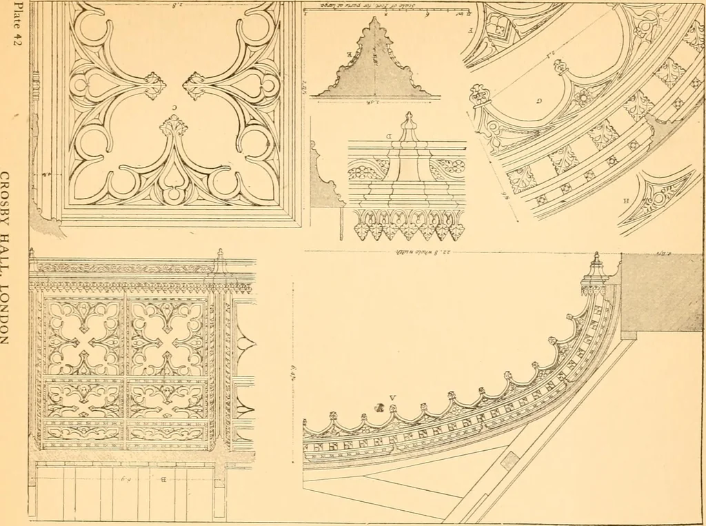 An illustration from Gothic architecture selected from various ancient edifices in England,, 1920, leaf 53