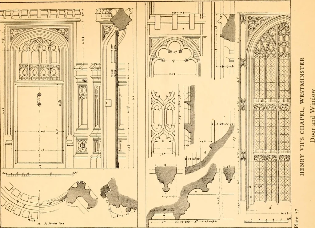 An illustration from Gothic architecture selected from various ancient edifices in England,, 1920, leaf 59