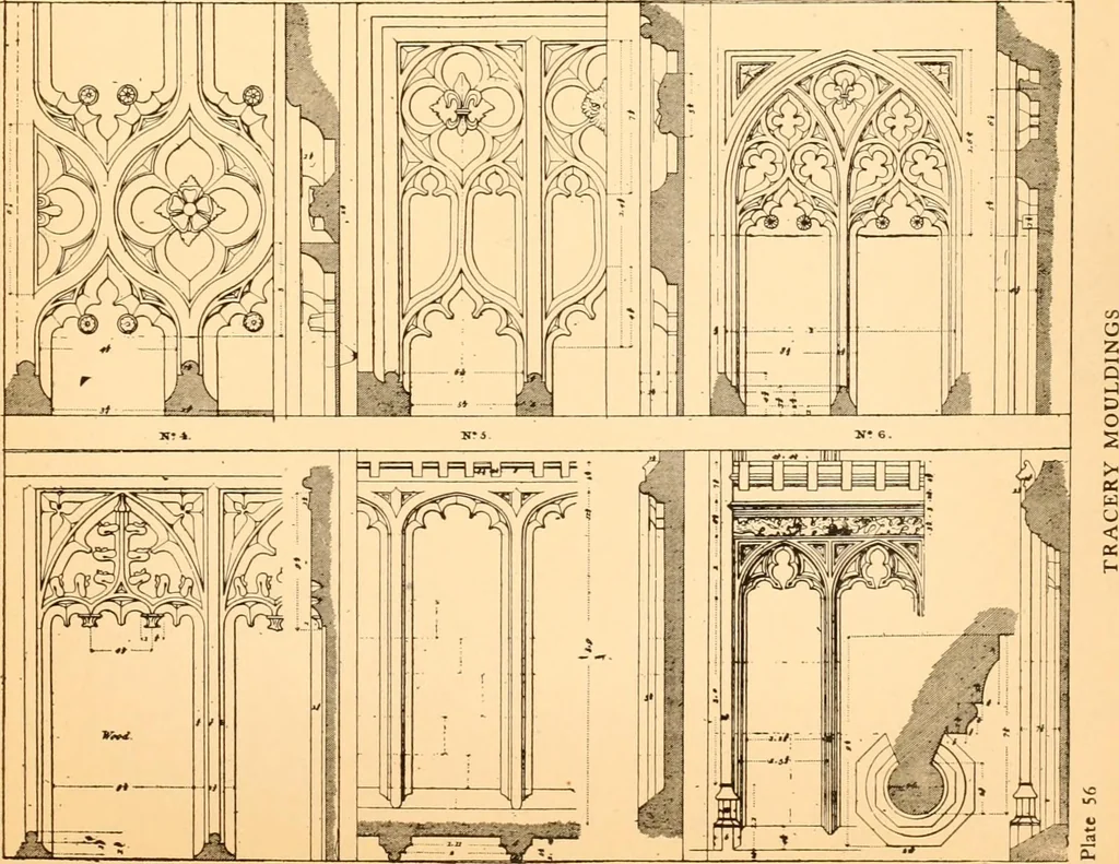 An illustration from Gothic architecture selected from various ancient edifices in England,, 1920, leaf 59