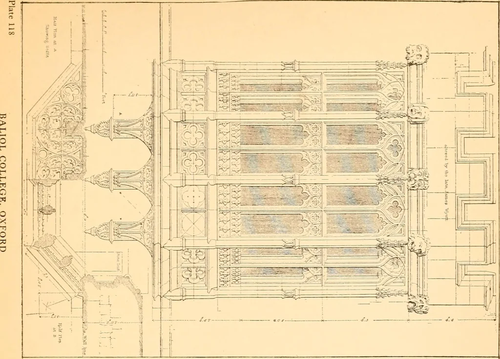 An illustration from Gothic architecture selected from various ancient edifices in England,, 1920, leaf 65