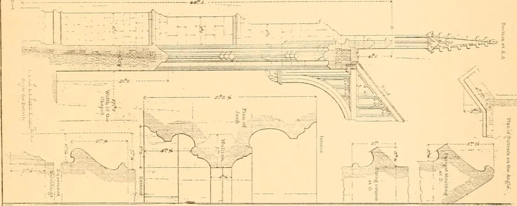 An illustration from Gothic architecture selected from various ancient edifices in England,, 1920, leaf 69
