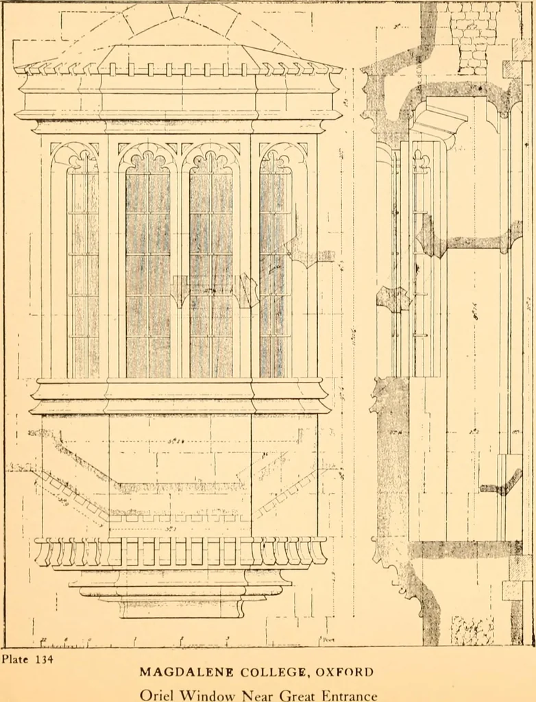An illustration from Gothic architecture selected from various ancient edifices in England,, 1920, leaf 71