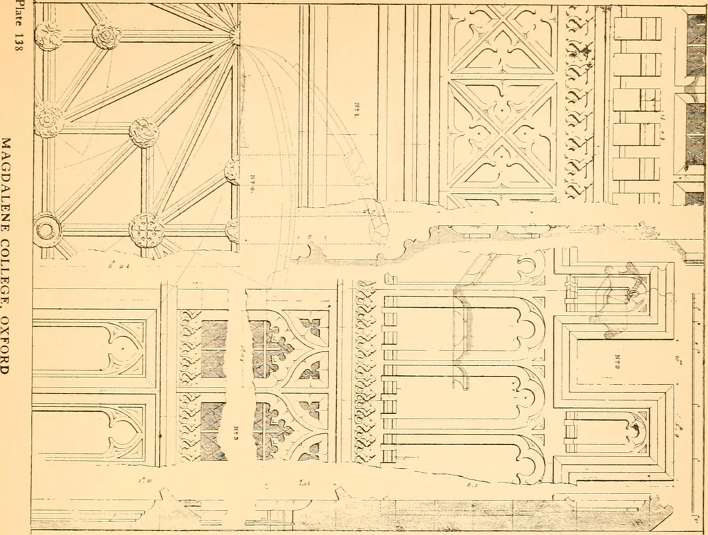 An illustration from Gothic architecture selected from various ancient edifices in England,, 1920, leaf 75