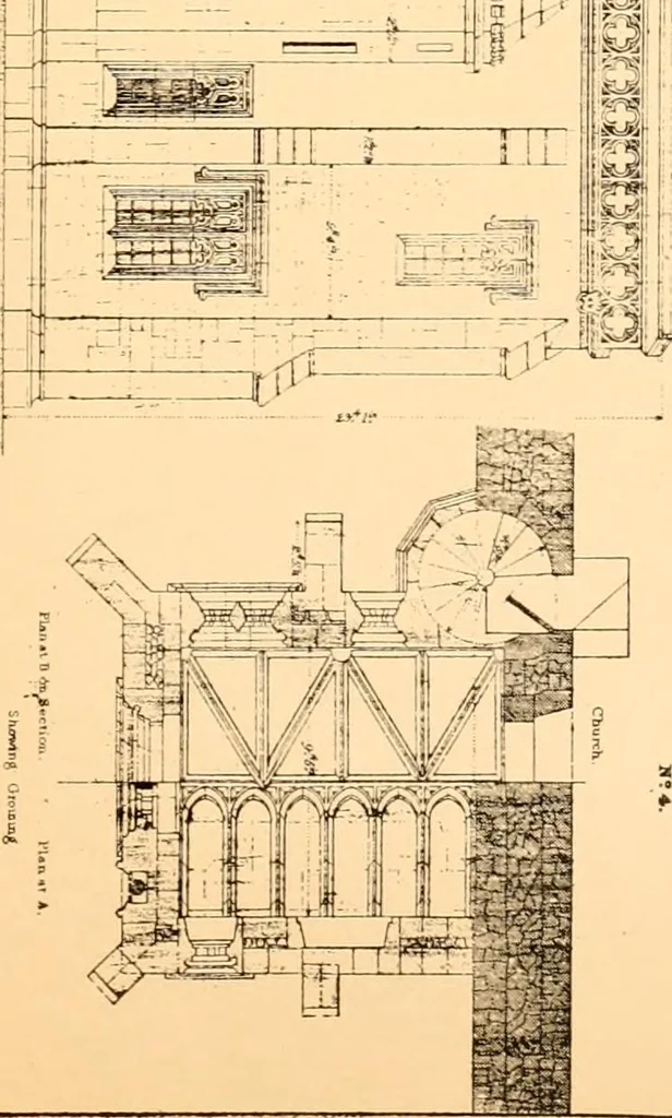 An illustration from Gothic architecture selected from various ancient edifices in England,, 1920, leaf 77