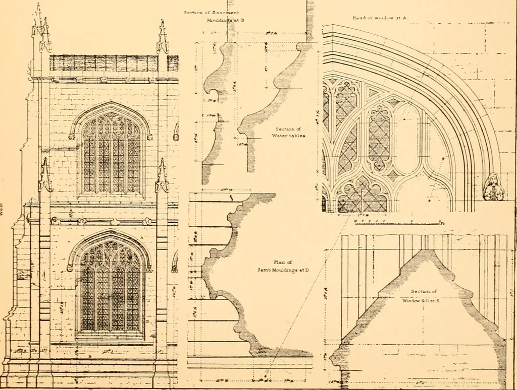An illustration from Gothic architecture selected from various ancient edifices in England,, 1920, leaf 79