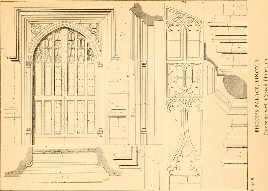 An illustration from Gothic architecture selected from various ancient edifices in England,, 1920, leaf 83