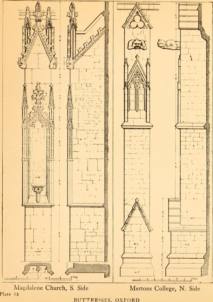 An illustration from Gothic architecture selected from various ancient edifices in England,, 1920, leaf 93
