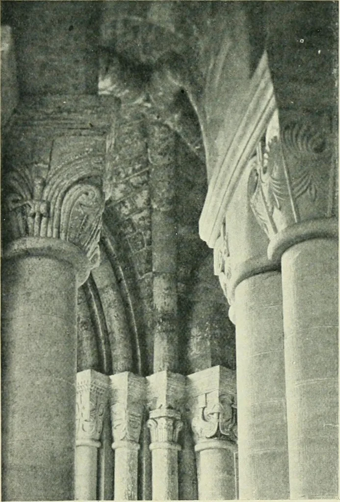 An illustration from Gothic architecture in England and France, 1911, leaf 109