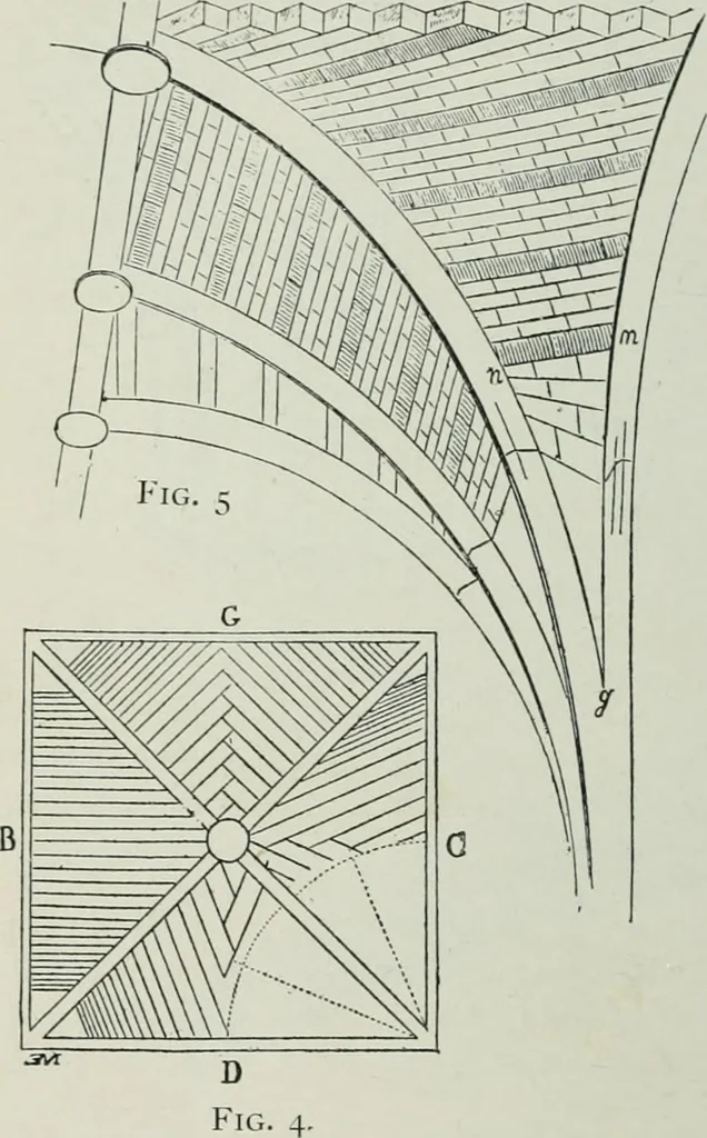 An illustration from Gothic architecture in England and France, 1911, leaf 118