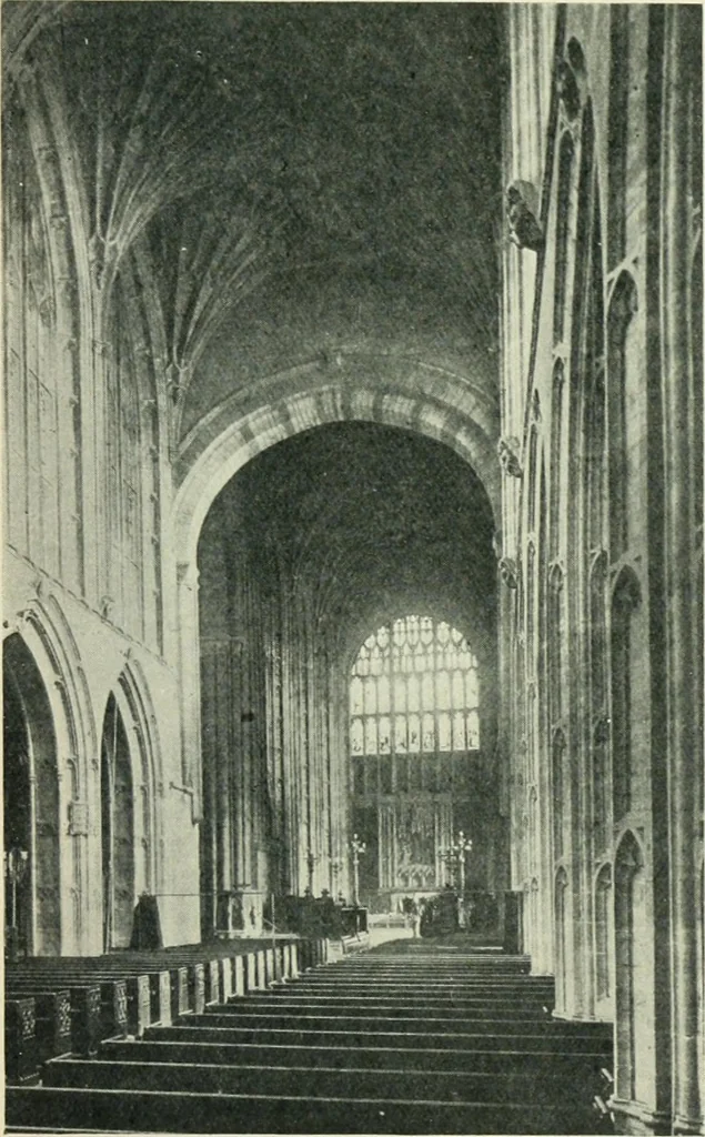 An illustration from Gothic architecture in England and France, 1911, leaf 123