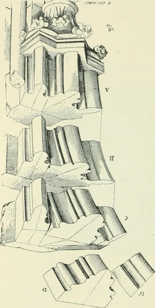 An illustration from Gothic architecture in England and France, 1911, leaf 139