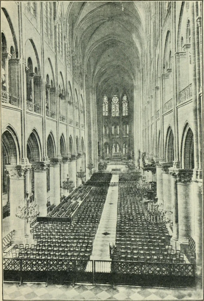 An illustration from Gothic architecture in England and France, 1911, leaf 145