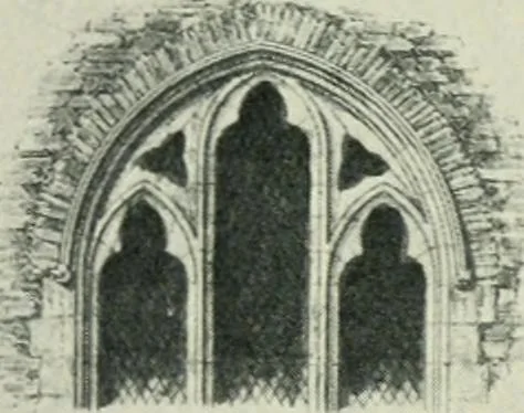 An illustration from Gothic architecture in England and France, 1911, leaf 175