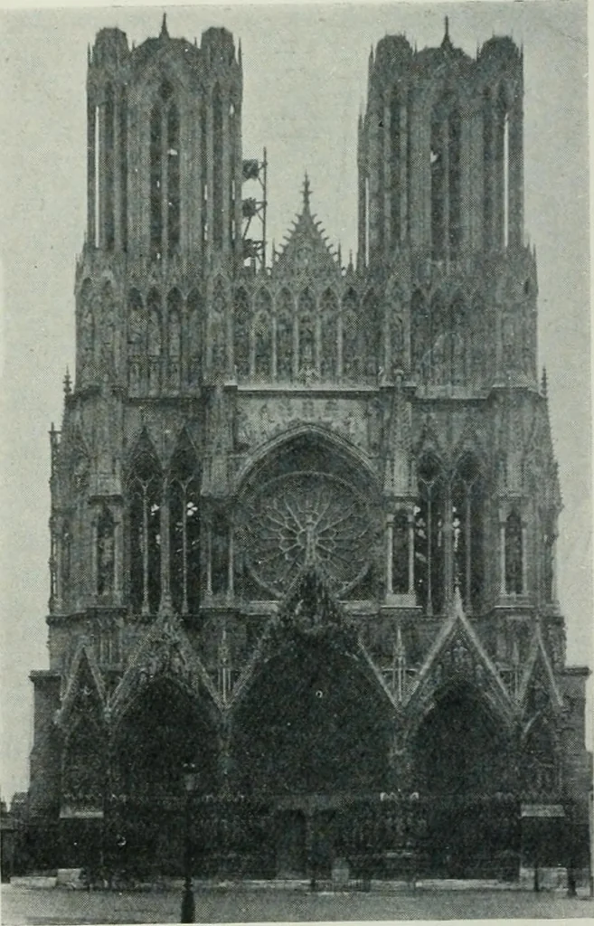 An illustration from Gothic architecture in England and France, 1911, leaf 188