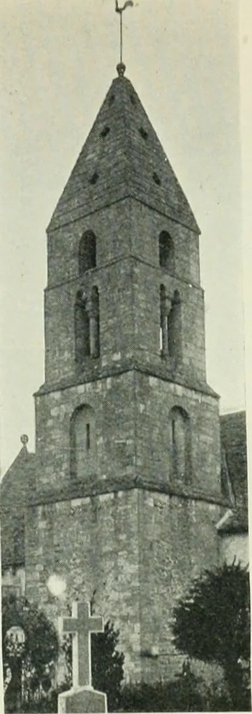 An illustration from Gothic architecture in England and France, 1911, leaf 195