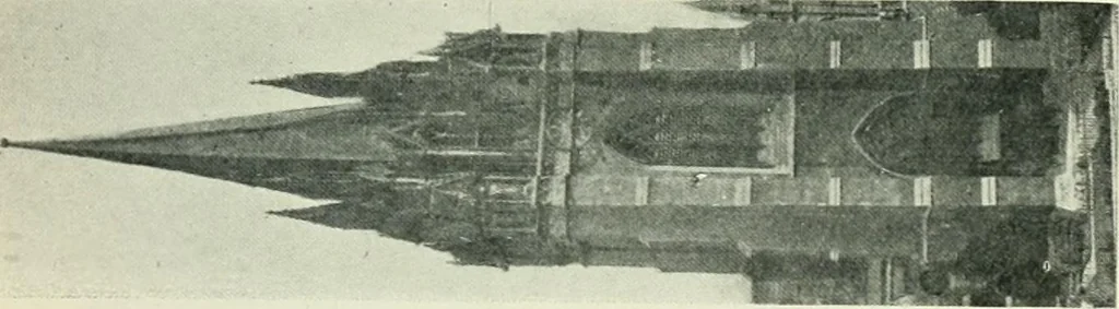 An illustration from Gothic architecture in England and France, 1911, leaf 203