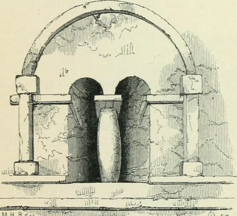 An illustration from Gothic architecture in England and France, 1911, leaf 215
