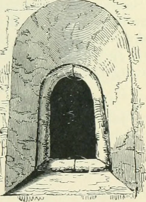 An illustration from Gothic architecture in England and France, 1911, leaf 215
