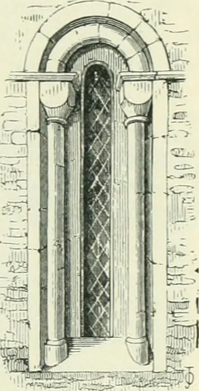 An illustration from Gothic architecture in England and France, 1911, leaf 243